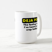 De Grappige Mok van Poo van Deja (Voorkant rechts)
