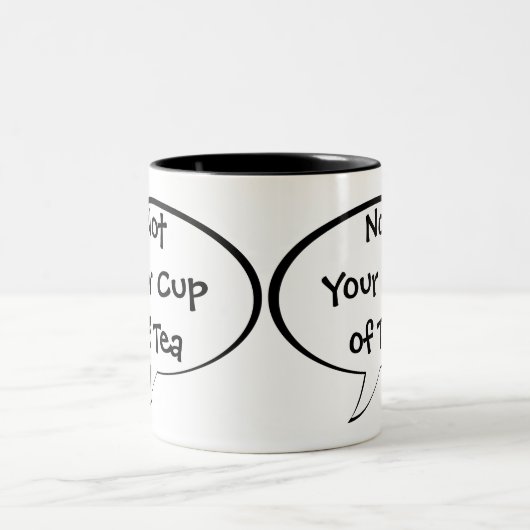 De grappige Mokken van de Gift van het Citaat van (Center)