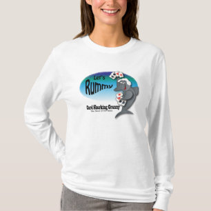 De grappige Oma van Sharking van de Kaart ⭐⭐ T-shirt