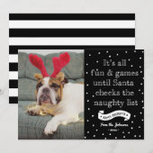 De grappige Ongehoorzame Kaart van Photocard van (Voorkant / Achterkant)