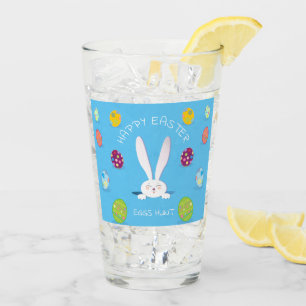 De GRAPPIGE Partij van de Jacht van de Paaseieren Glas