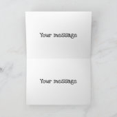 De grappige pelikanen die cartoon roeien danken u bedankkaart (Binnen)