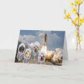 De grappige Personaliseerbare Ontploffing van de Kaart (Gele Bloem)