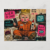 De grappige peuter president briefkaart (Voorkant)