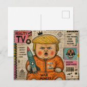 De grappige peuter president briefkaart (Voorkant / Achterkant)