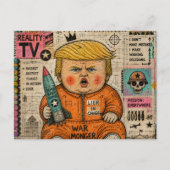 De grappige peuter president briefkaart (Voorkant)