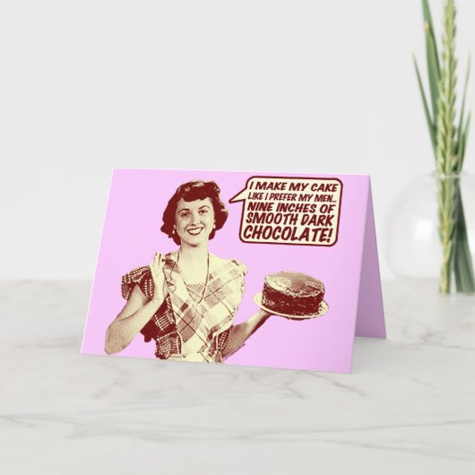 De grappige Retro Kaart van de Verjaardag van de (Voorkant)