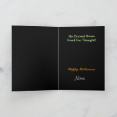 De grappige Riddle van de Zombie Kaart van (Binnen)