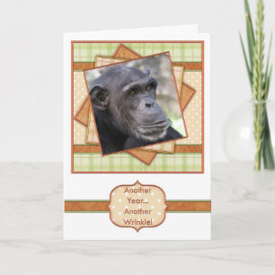 De grappige Rimpels van de Kaart van de Verjaardag