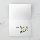 De grappige Schadelijke Katten van Pasen Feestdagen Kaart (Binnen)