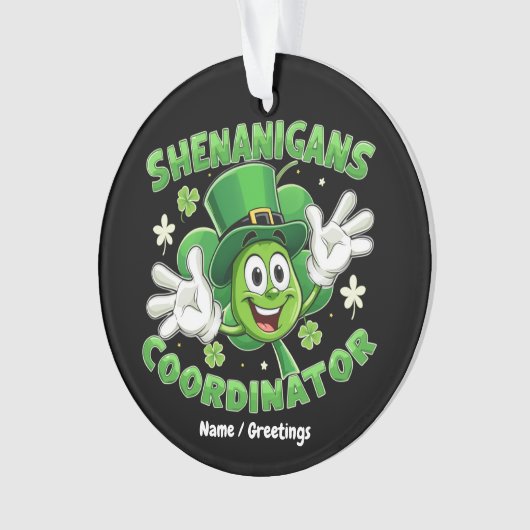  De Grappige Shenanigans Coördinator  Ornament (voorkant)