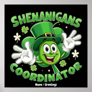 De Grappige Shenanigans Coördinator Poster