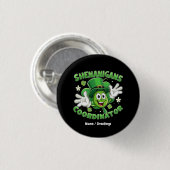 De grappige Shenanigans-coördinator Ronde Button 3,2 Cm (Voorkant /achterkant)