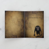 De grappige Sleeplijn van het Monster Kaart (Binnen)