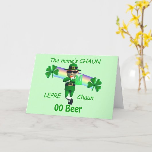 De grappige Spion van de Kabouter Kaart (Gele Bloem)