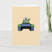 De grappige Stijl van het Raadsel van de Rebus Bedankkaart (Voorkant)