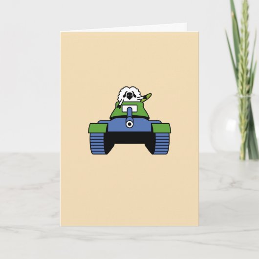 De grappige Stijl van het Raadsel van de Rebus Bedankkaart (Voorkant)