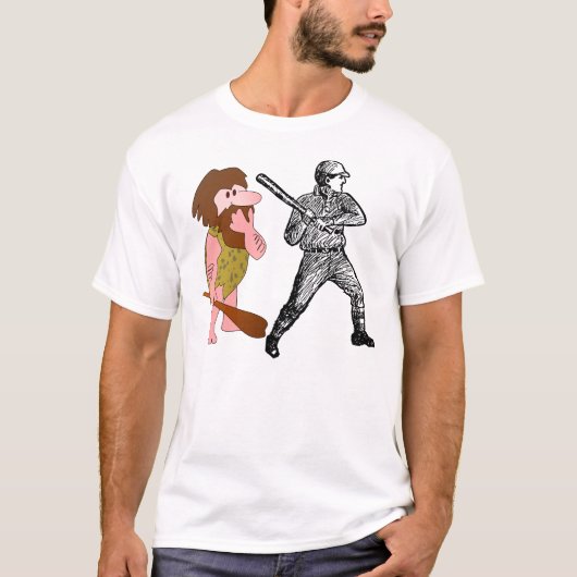 De grappige T-shirts van het honkbal van de (Voorkant)