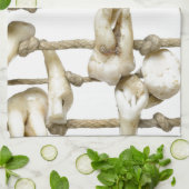 De grappige TandFotografie Gehaalde Tandarts van Theedoek (Gevouwen)