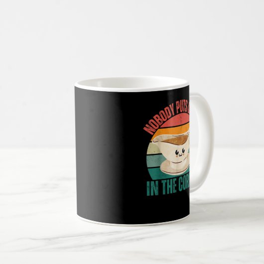 De grappige Thanksgiving is dat niemand jaloers op Koffiemok (Voorkant rechts)