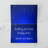 De grappige Troef tuit de "Kussen van Kerstmis " Feestdagen Kaart (Binnen)