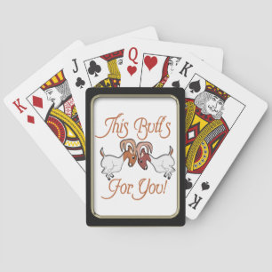 De grappige Uiteinden van de Geit voor u Pokerkaarten