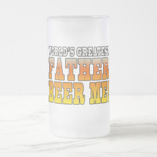 De grappige vaders werelden de grootste vader die  matglas bierpul