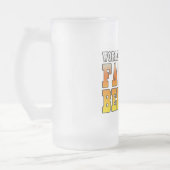 De grappige vaders werelden de grootste vader die  matglas bierpul (Links)