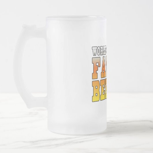 De grappige vaders werelden de grootste vader die  matglas bierpul (Links)