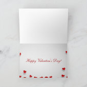 De grappige Valentijnsdag van de Minnaars van de Feestdagen Kaart (Binnen)