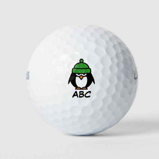De grappige vastgestelde gift van de golfballen (Voorkant)