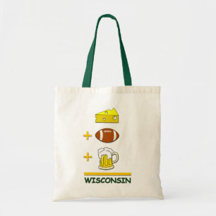 De Grappige Vergelijking van Wisconsin van het Tote Bag