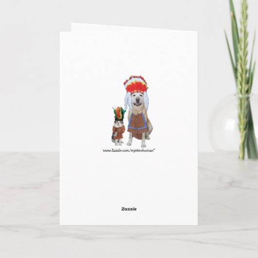 De grappige Verjaardag van de Kat & van de Kaart (Achterkant)