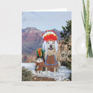 De grappige Verjaardag van de Kat & van de Kaart