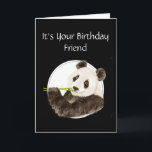 De grappige, Verjaardag van de Vriend, Panda, Kaart<br><div class="desc">Als u van Panda's,  natuur of het wild houdt zou dit een grote verjaardagskaart maken,     



  



 



 



 



 



 



 



 



 


Com</div>