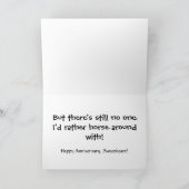 De grappige Vrouw van de Echtgenoot van het Thema Kaart (Binnen)