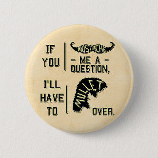 De grappige Woordspeling van de Grap van de Ronde Button 5,7 Cm