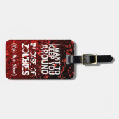 De grappige Zombieën | Apocalyps u stellen Bagagelabel (Voorkant horizontaal)