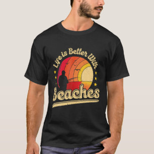 De grappige zomer Vist het overleven beter met B T-shirt