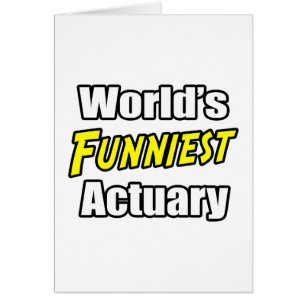 De grappigste Actuary ter wereld