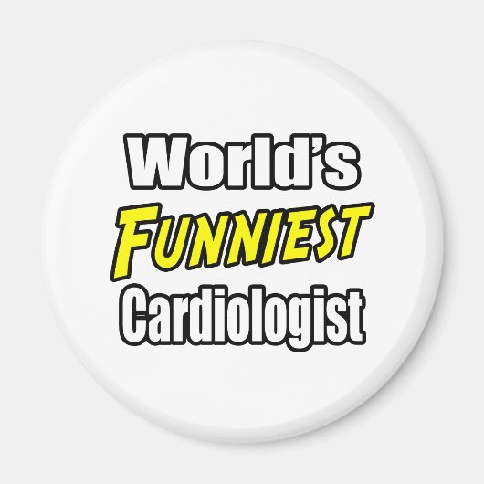 De grappigste cardioloog ter wereld magneet (Voorkant)