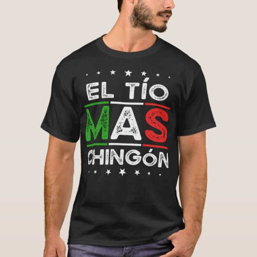De grappigste oom Funny Spaans Mexicaanse oom Gif T-shirt (Voorkant)