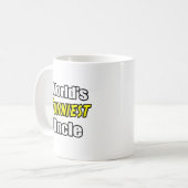 De grappigste oom van de wereld koffiemok (Voorkant links)