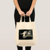 De gras is altijd groener... Geitenvlees Canvas ta Tote Bag (Voorkant (product))