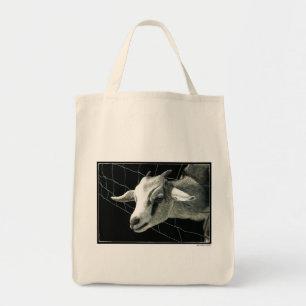 De gras is altijd groener... Geitenvlees Canvas ta Tote Bag