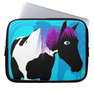 De gras is altijd groener laptop sleeve