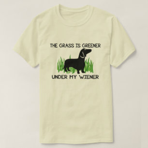 De gras is groener onder mijn vrouw t-shirt