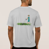 De gras is niet groener aan de andere kant van de  t-shirt (Achterkant)