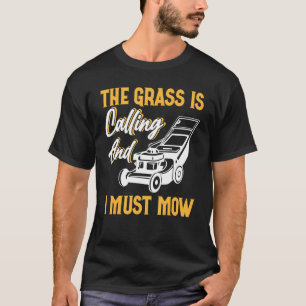 De gras roept en ik moet 1 t-shirt