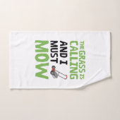 De gras roept en ik moet maaien handdoek (Handdoek)